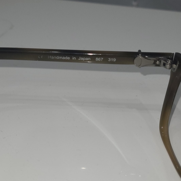 USED ROBERT MARC RM867 319 OLIVE HAVANA eyeglasses - Picture 4 of 5